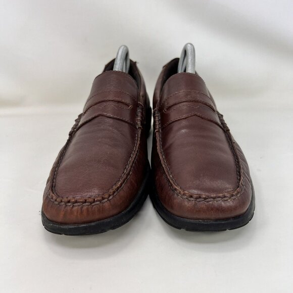 Johnston & Murphy Penny Loafers Brown Men’s Size 8 D - Picture 3 of 9